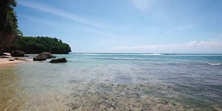 热带印度洋海景风景-印度尼西亚巴厘岛