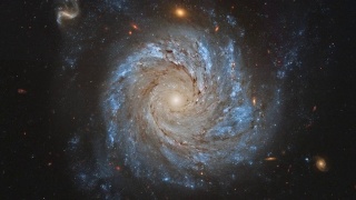 4K美国宇航局Cinemagraph集合- ngc1309螺旋星系。视频素材模板下载