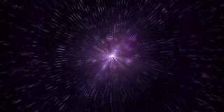 紫色径向粒子背景(可循环)