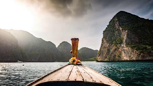 泰国热带岛屿游船