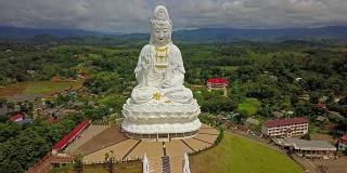 泰国清莱怀Pla宫寺。