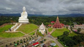 泰国清莱怀Pla宫寺。视频素材模板下载