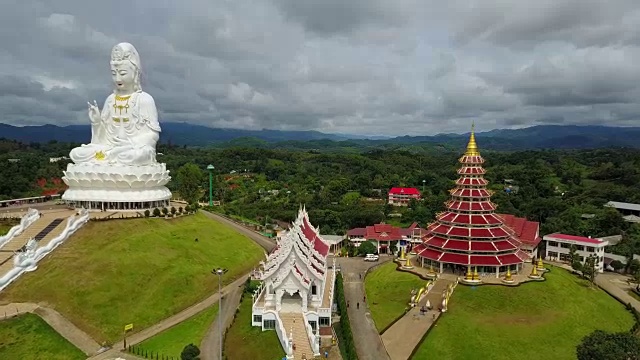 泰国清莱怀Pla宫寺。