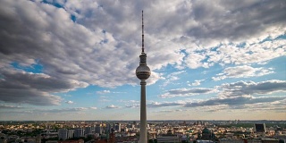 HD Timelapse:柏林城市景观