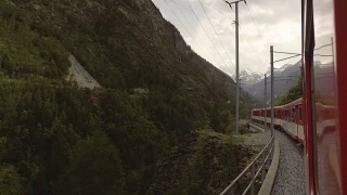 瑞士运输列车视频素材模板下载