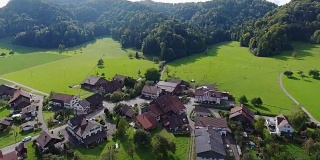 瑞士苏黎世，Turbenthal的农舍